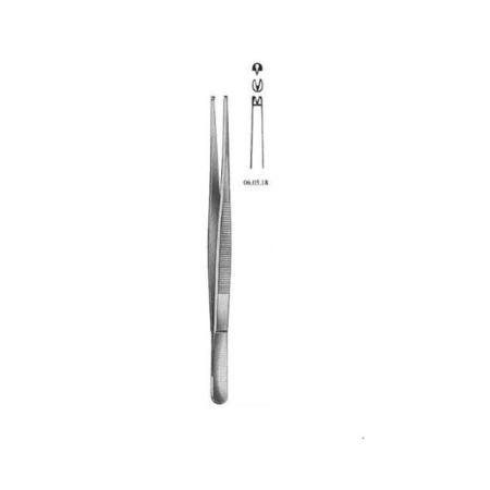 Dissecting Forceps 17.5 1x2 Teeth